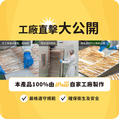 iPaw-Turkey Tendon for Dogs (Soft Strip)