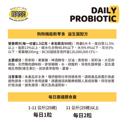 iPaw-Daily Probiotic Chews for Dogs
